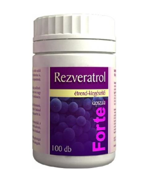 Rezveratrol Forte kapszula, 100db